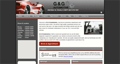 Desktop Screenshot of gandgautoskokie.com