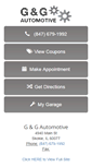 Mobile Screenshot of gandgautoskokie.com